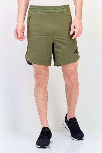 adidas Men Sportswear Fit 7 Inch Inseam Training Shorts, Olive