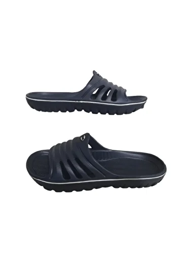 Akınal Bella Navy Blue Men's Ultra Light Summer Slippers