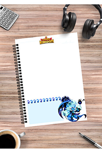 mertfigur Cookie Run Kingdom Spiral Notebook A5 (50 Sheets)