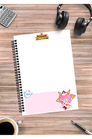 mertfigur Cookie Run Kingdom Spiral Notebook A5 (50 Sheets)