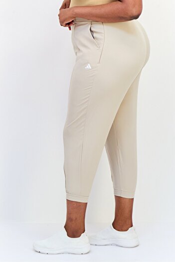 adidas Women Sportswear Fit Training Track Pants, Beige