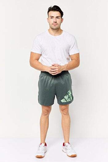 adidas Men Sportswear Fit 5 Inseam Training Shorts, Sage Green