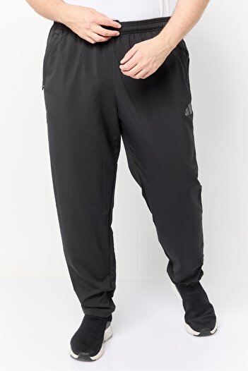 adidas Men Sportswear Fit Drawstring Training Track Pants, Black