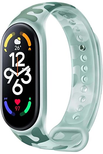 Monuary Set of 2 replacement bracelets compatible with Xiaomi Mi Band 5/6/7 and Amazfit Band 5,