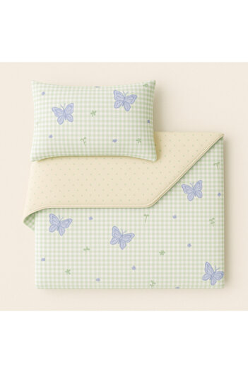 Pazar Home Bedding 4-piece children's single bed sheet, cotton, 170*225 cm, single - Bazaar Home Birth, with stitched filling