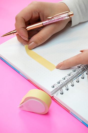 Victoria's Journals Yellow 15mm X 5m Adhesive Paper Tape