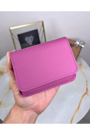 Fil Deri Genuine Leather Multi-Compartment Zippered Wallet with Coin Compartment 2098