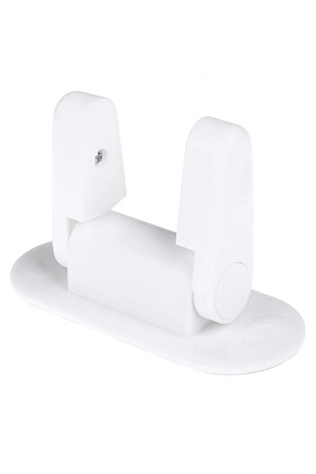 zola White safety, anti-opening, for door handle, plastic, adhesive bonding, 12x5cm, white