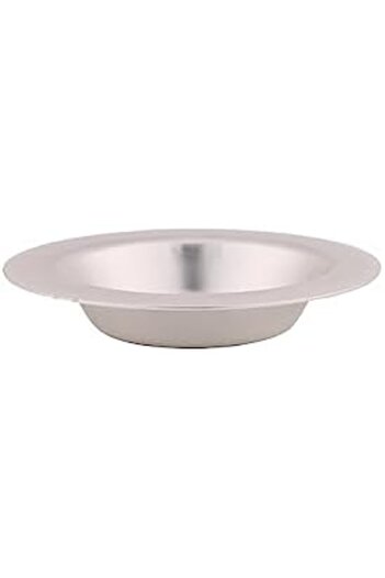 ALSAIF Seed Bowl By , 8.8cm X 8.8cm, Matte Silver Color, 1 Piece