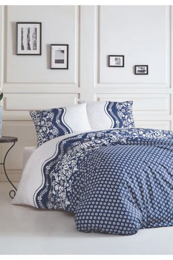 Taç Dafne Crystal Single Ranforce Duvet Cover Set