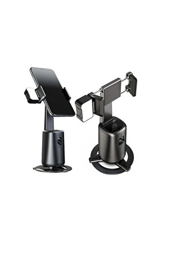 OEM Phone Stabilizer With 360° Automatic Tracking, Led Light, Ideal For Tik-tok, Youtube