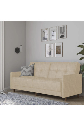 Lazy Vibes comfort | 2 In 1 Sofabed Linen Upholstered