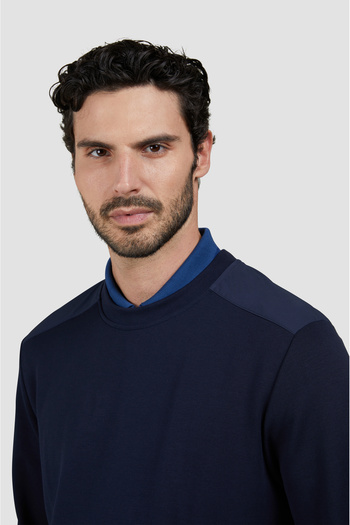 PAUL&SHARK COTTON NYLON SWEATSHIRT
