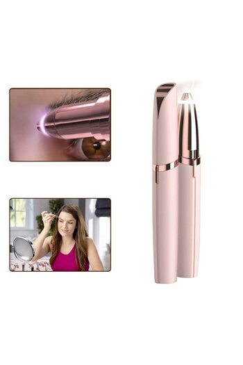 MACVI Macvi® Eyebrow Epilator, Painless, Portable, LED, for All Skin Types