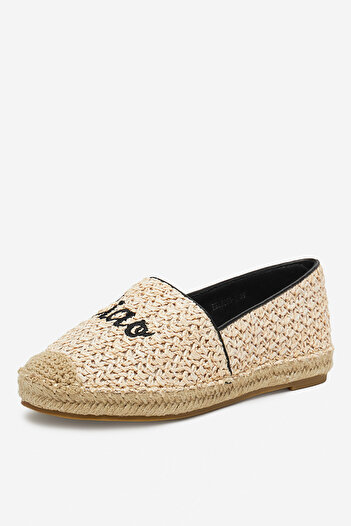 DeeZee Women's Espadrilles low beige flat 38