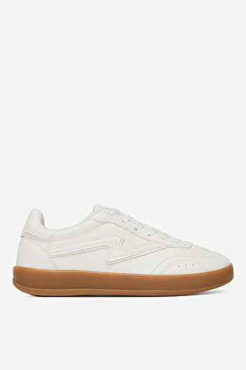 DeeZee Teniși damă Low White Flat 41