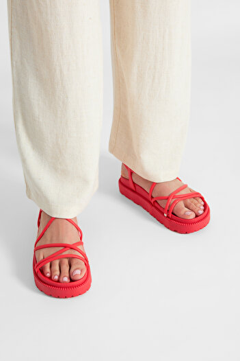 Jenny Fairy woman sandal 5905588639138 Red