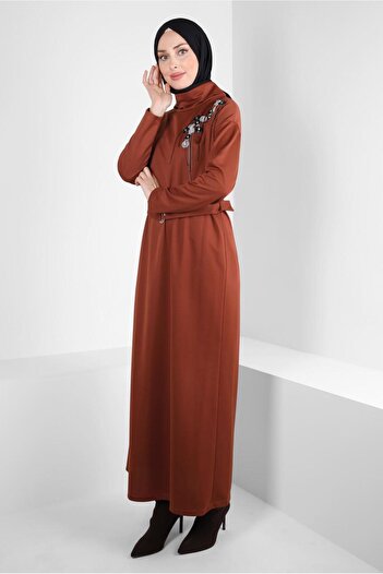 Alvina BELTED KNITTED DRESS 44213