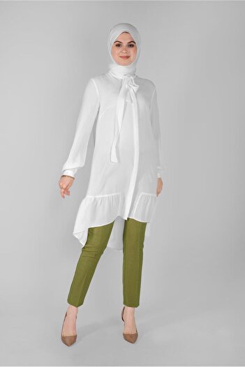 Alvina Lace-Up Lace-Up Tunic 41558