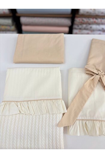 GAYE EV TEKSTİLİ Baby Pique Set 100% Cotton Oeko-Tex Certified