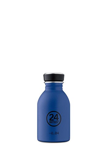 24Bottles Urban Non-Thermal Water Bottle - Gold Blue - 250ml