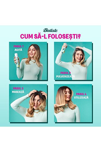 Batiste Sampon uscat cu efect de volum FRESH COOL & CRISP 200 ml