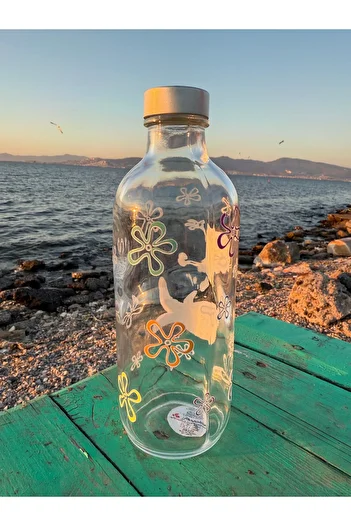 page journals Spongebob Glass Water Bottle 500 ml
