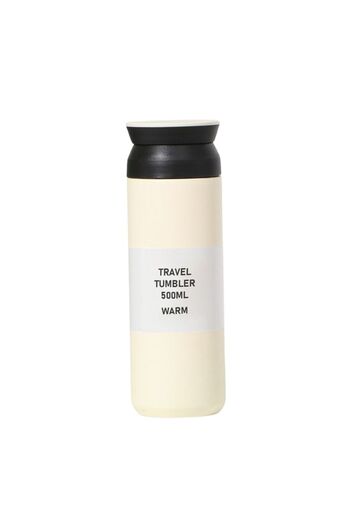 Generic Portable Bottle Insulated Fashion Vacuum Flask Water Coffee Tea Milk Mug White 500ml