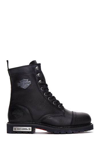 Harley Davidson Ανδρικές Μαύρες Μπότες Colmar Δερμάτινες Μπότες 025μ 100553