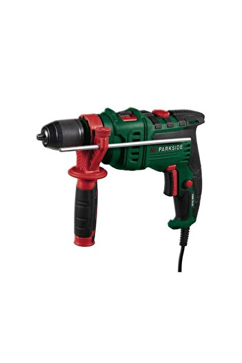 PARKSIDE Mașină de găurit cu impact, 750W, 3000 rpm, Cuplu maxim 10Nm, Mandrină fără cheie