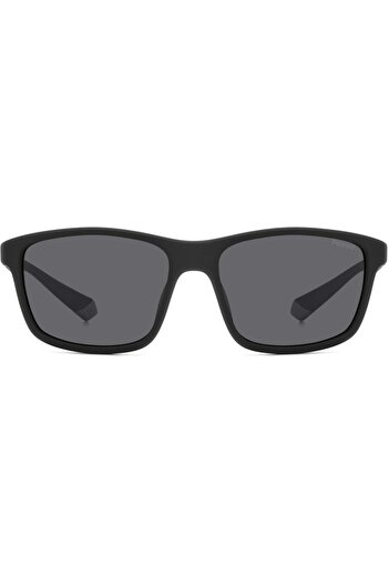 Polaroid Polaroid PLD 2153/S O6W/M9 Men's Polarized Sunglasses, Black, Rectangular, 58 mm