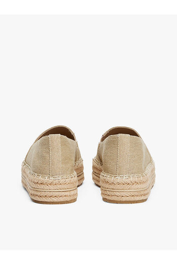 Tommy Hilfiger DENIM PLATFORM ESPADRILLE Kadın Babet FW0FW08543ACC