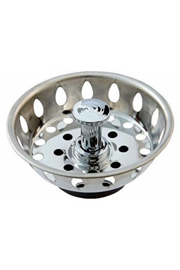 ACE Stainless Steel Basket Strainer Chrome 1.5inch
