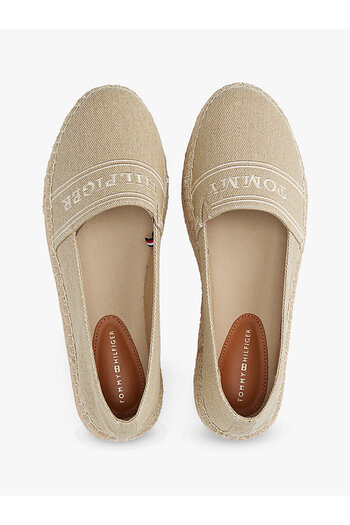 Tommy Hilfiger DENIM PLATFORM ESPADRILLE Kadın Babet FW0FW08543ACC