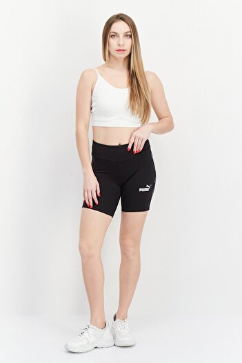 Puma Women Sportswear Fit Love Training Legging Shorts, Black Combo