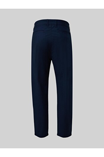 s.Oliver Chino Pants, Detroit, Mid Waist, Regular Fit, Navy