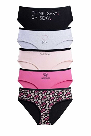 cappadocians Dominant King Size Slip Panties 5 Pack-Xl-2Xl-3Xl