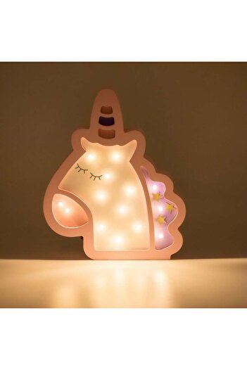 SyaMAG Table Lamp With 14 LEDs, Unicorn Model, 20x3x24 Cm