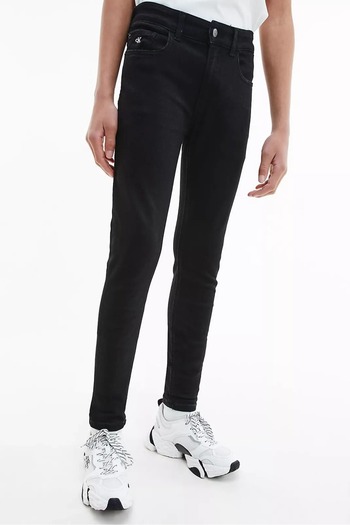 Calvin Klein Erkek Çocuk Ck Skinny Jeans - Siyah
