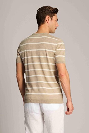 Ruck & Maul Ανδρικό T-Shirt 23788-312 Silver Mink