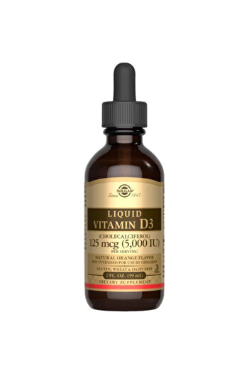 Solgar Liquid Vitamin D3 5000 IU (2 fl oz) 125M