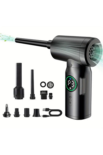 NEXTLY 2 In 1 Compressed Air Blower And Vacuum Cleaner, With 7500mah Battery, For Removal