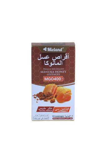 NON Package of Manuka Honey Lozenges (Lemon and Ginger)
