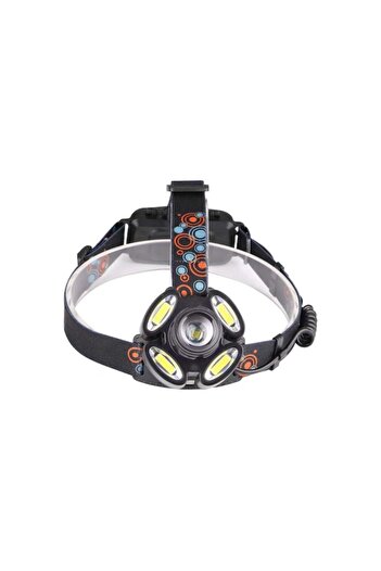 MACVI Macvi® 5-LED headlamp, powerful lighting, adjustable elastic band