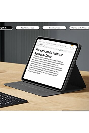 ESR Case for iPad Pro 11, Book type, Rebound Hybrid ESR - Gray