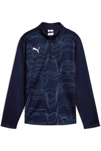 Puma Teamgoal Half Zipper μακρυμάνικο μπλουζάκι κατάλληλο για καθημερινή χρήση και αθλητισμό