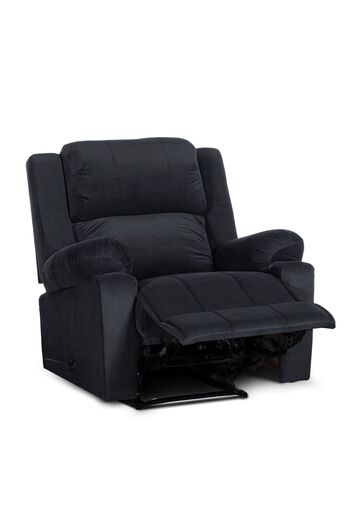 Lazy Vibes Heaven | Velvet Rocking & Rotating Recliner Chair