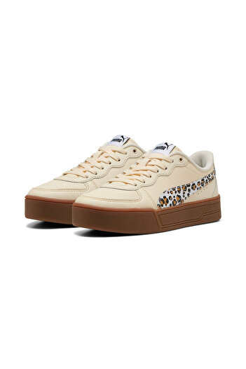 Puma Womens Skye Leo Sneakers - Beige