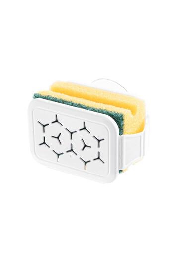 Omnisoft Flrf356 Dish Sponge Holder and Squeezer White