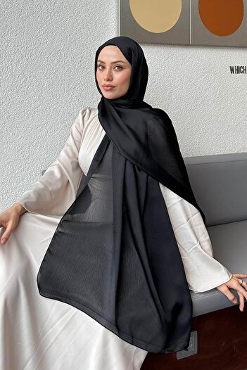 lamelif Janjan Shawl Black
